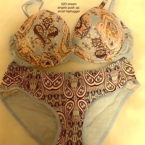 VS Dream Angels Push-up+Matching panty NWT!